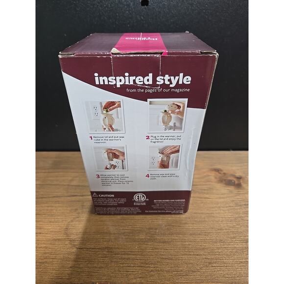 Scented Wax Warmer Better Homes & Garden Ceramic Plug-In Majestic Deer w/Lid - Picture 2 of 6